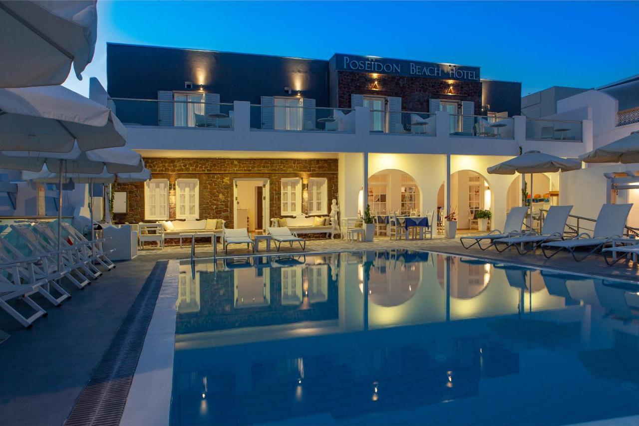Poseidon Beach Hotel Kamári Exterior foto