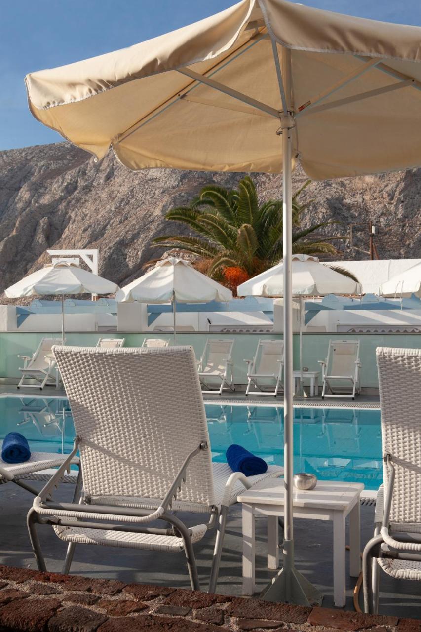 Poseidon Beach Hotel Kamári Exterior foto